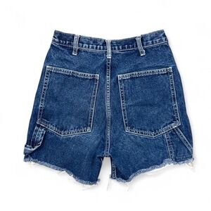 Brandy Melville John Galt High Waist Denim Cargo Shorts‎ Women's M Jort Cut Off